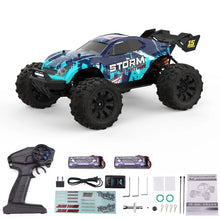 Load image into Gallery viewer, JIUSI MT14R 1/14 RC Racing Car 3S 35C 2200mAh 80km/h Brushless Motor 2.4G Remote Control 4WD   Off-road RC Trucks Toys

