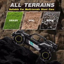 Load image into Gallery viewer, Drift RC Car With Led Lights Music 2.4G Glove Gesture Radio Remote Control Spray Stunt Car 4WD Electric Toys Alloy version
