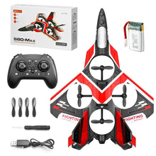 Load image into Gallery viewer, RC Foam Aircraft Plane With Led light 2.4G Radio Control Glider
