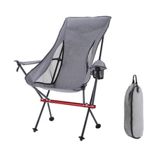 Load image into Gallery viewer, Desert Fox Camping Chair with Armrest Outdoor Folding Chairs with Carry Bag Long Backrest Chair for Fishing Hiking Climbing
