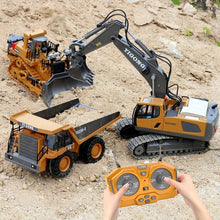 Load image into Gallery viewer, Remote Control Excavator Track-type Vehicle Children Electric Toy Kid Gift
