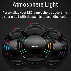 Original INMOTION V10F Electric Unicycle 40km/h Speed 84V 960Wh Battery 2000W Motor 70km Range with APP Smart EUC Monowheel