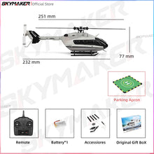 Load image into Gallery viewer, WLtoys K160 RC Helicopter 2.4G 6-Aixs Gyroscope 4CH Altitude Hold Optical Flow Remote Control Helicopter Toys for Children Gift
