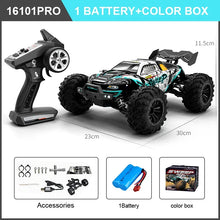 Load image into Gallery viewer, High Speed RC Car 4WD Off Road Vehicle 70KM/H Brushless Motor Professional Drift Truck for Kids Remote Control Car Toys

