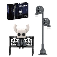 Load image into Gallery viewer, Hollow Knight Building Block Street Light Scene and Box Model Action Figure
