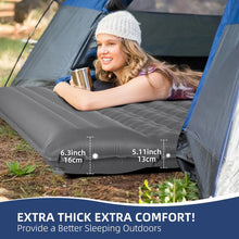 Load image into Gallery viewer, Sleeping Pad, Extra Thick Ultralight Inflatable Sleeping Pad for Camping, Built-in Pump for Camping, Hiking, Airpad, Carr
