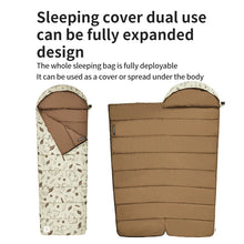 Load image into Gallery viewer, Naturehike Sleeping Bag Ultralight Portable Splicing Camping Envelope Cotton Sleeping Bag Spring Autumn Outdoor Hiking Climbing
