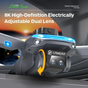 8K ESC Drone With Dual Camera Brushless Motor Obstacle Avoidance