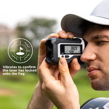 Load image into Gallery viewer, Laser Golf Rangefinder LCD Screen Unit Switch M/Yd Range Finder Vibration For Golf Hunting Sport Laser Meter Distance Meter
