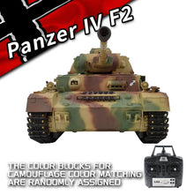 Load image into Gallery viewer, Customize RC Tank Shooting BB Smoke 1/16 Scale German Panzer

