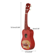 Load image into Gallery viewer, Four String Guitar Ukulele Kid Birthday Gifts Small Guitar Educational Toy E56D
