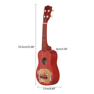 Four String Guitar Ukulele Kid Birthday Gifts Small Guitar Educational Toy E56D