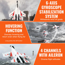 Load image into Gallery viewer, SucceBuy SU27 RC Plane 2.4G  Remote Control Flying Model Glider Airplane with 2 Batteries Aircraft Foam Toys for Children Gifts
