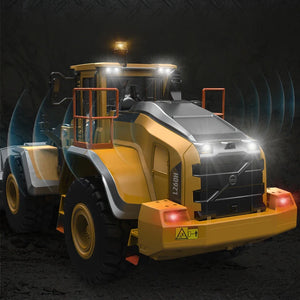 RC Loader Model with Light and Sound Remote Control Car Model Toy Loader