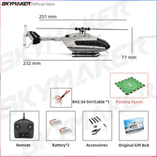 Load image into Gallery viewer, WLtoys K160 RC Helicopter 2.4G 6-Aixs Gyroscope 4CH Altitude Hold Optical Flow Remote Control Helicopter Toys for Children Gift

