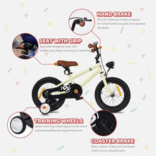 Load image into Gallery viewer, Kids Bike for Toddlers and Kids 3-12 Years Old with Headlight &amp; Training Wheels 18inch Kids Bicycle for Boys Girls
