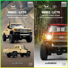 Load image into Gallery viewer, Full-scale Simulation Lc79 RTR 2.4g 4WD 280  RC Truck Model Car Toys
