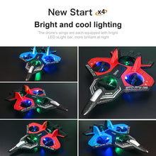Load image into Gallery viewer, 2.4G remote-controlled foam aircraft YP3, anti-drop and impact-resistant fighter jet, fixed-height rolling stunt toy drone
