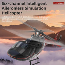 Load image into Gallery viewer, YXZNRC F08 Bell-206 1:27 Scale Altitude Hold Optical Flow Positioning Dual Brushless Motor RC Helicopter
