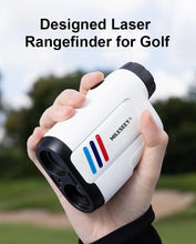 Load image into Gallery viewer, Mileseey PF2E Laser Rangefinder 400m 600M Yard/M  Mini 6x Telescope Distance Meter Angle Speed Measure For Golf,Hunting Finder
