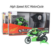 Load image into Gallery viewer, RC1:32 high-speed motor simulation shock absorber Race motorcycle charging 2.4Ghz Parent-child interactive boy's holiday toy
