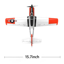 Load image into Gallery viewer, Mini T-28 Trojan 761-9 EPP 400mm Wingspan 2.4G 6-Axis Gyro RC Airplane Trainer Fixed Wing RTF Mode 2 One Key Return
