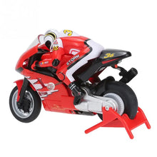 Load image into Gallery viewer, RC1:32 high-speed motor simulation shock absorber Race motorcycle charging 2.4Ghz Parent-child interactive boy's holiday toy
