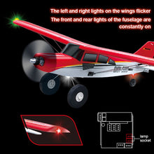 Load image into Gallery viewer, Qidi560 RC Plane Moore M7 Off-road 4CH Remote Control Airplane Brushless Fixed Wing Aircraft Model EPP Foam Toys for Children
