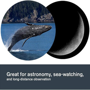 ZIYOUHU-Long Range Binocular Telescope HD120 Times High MagnificationSpyglass for Hunting Camping ProfessionalZoom Zoom10-120X80