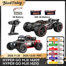 Load image into Gallery viewer, 1/14 RC Car 75km/h Brushless Hyper Go 2.4G Remote Control 4WD Off-road Racing RC Truck
