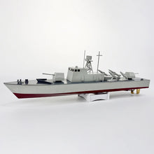 Load image into Gallery viewer, RC Missile Boat Model D-42 Wooden Kit Electric Self-propelled Model
