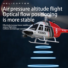 Load image into Gallery viewer, RC ERA C138 BELL 206 RC Helicopter Jet Ranger 6-axis Gyro Stabilized Altitude Hold 4 Channel RTF Aircraft RC Toy for Adults

