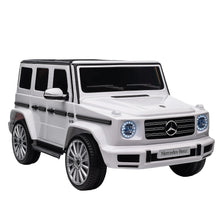 Load image into Gallery viewer, Licensed Mercedes-Benz G500,24V Kids ride on toy 2.4G W/Parents Remote Control,electric car for kids,Three speed electric car
