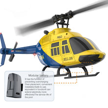 Load image into Gallery viewer, A60 Rc Plane Helicopte 2.4G 1:42 4WD RC Helicopter Model Helicopter 6 Axis Gyro One Key Takeoff/Landing RC Helicopter Toy

