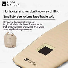 Load image into Gallery viewer, MOBI GARDEN Sponge Air Mattress 5cm Automatic Inflatable Sleeping Pad for Camping Outdoor Cushion Ultralight Folding Mat Pillow
