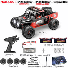 Load image into Gallery viewer, Hyper Go MJX 14209 75km/h Brushless 1/14 RC Car 2.4G Remote Control 4WD Off-road Racing RC Truck Electric Hobby Toy
