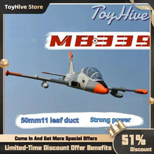 Load image into Gallery viewer, In Stock Remote-controlled Aircraft Model Mb339 Ducted Fighter 50mm Ducted Electric Fixed Wing Aircraft Model Rc Plane Toy Gift
