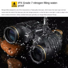 Load image into Gallery viewer, 7x50 Binocular High Power Professional Telescope Navigation Rangefinder Compass Night Vision Waterproof Military Hunting Camping
