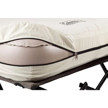 Load image into Gallery viewer, Camping Cot, Air Mattress, &amp; Pump Combo, Folding Camp Cot &amp; Air Bed with Side Table &amp; Battery-Operated Pump
