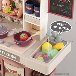 Children's Mini Homemaking Kitchen Toy Scene Set