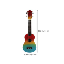 Load image into Gallery viewer, Music Cartoon Ukulele Child Musical Instruments for Starter Wood Kids Guitar Toys
