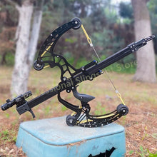 Load image into Gallery viewer, High Power Laser All Metal Slingshot High-precision Hunting Steel Ball Slingshot Composite Bow Steel Mini Composite Bow Set
