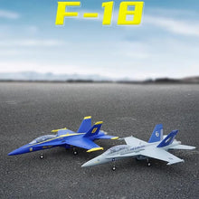 Load image into Gallery viewer, XFly Fast Flying Twin Dual 40mm F-18 Hornet ducted Fighter Electric Remote Control Simulation Model Aircraft Flying Toys Gift
