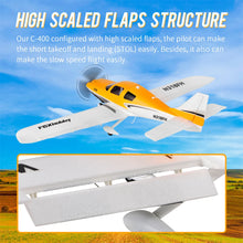Load image into Gallery viewer, TOP RC HOBBY C400 1100mm Wingspan Low Wing STOL EPP RC Airplane PNP
