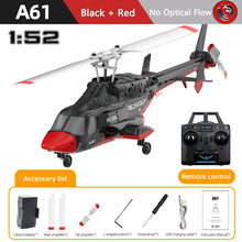 Load image into Gallery viewer, A61 RC Helicopter 2.4G 6-Aixs Gyroscope 4CH Altitude Hold Optical Flow Remote Control Helicopter Toys For Kid Adult
