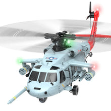 Load image into Gallery viewer, Black Hawk RC Helicopter Model SH-60 Navy Aircraft
