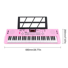 Load image into Gallery viewer, 61 Keys USB Digital Keyboard Piano Professional Big Children&#39;s Musical Electronic Piano Portable Kids Toy Musical Instruments
