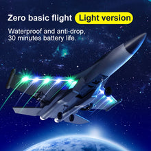 Load image into Gallery viewer, RC Airplane 2.4GHz Foam Fixed Wing with Lights Radio
