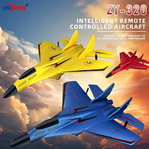 Remote Control Airplane With LED Lights RC Drone Plane EPP Foam RC Aircraft RC Jet