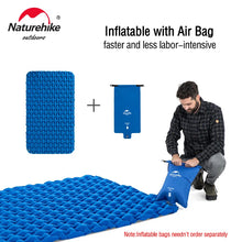 Load image into Gallery viewer, Naturehike Camping Mattress Ultralight Double Air Mattress Outdoor Folding Bed Sleeping Pad Car Travel Inflatable Mattress

